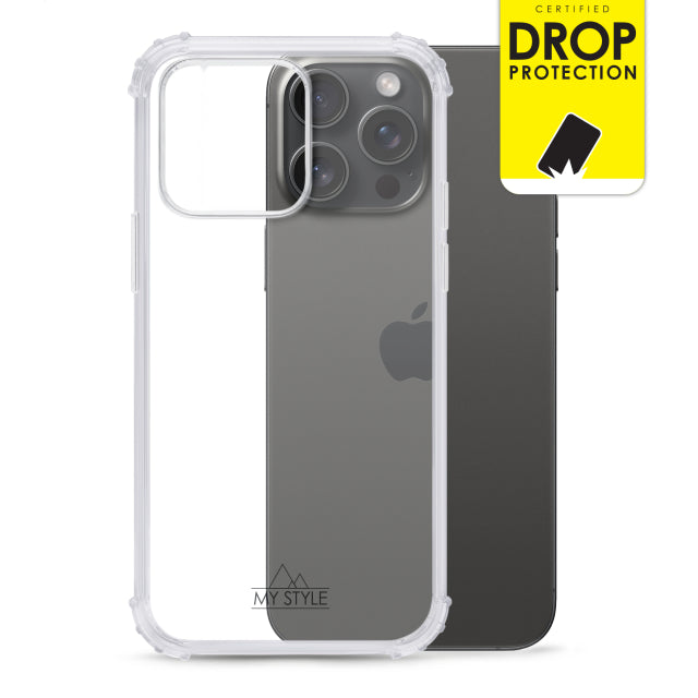My Style Protective Flex Case for Apple iPhone 15 Pro Max Clear