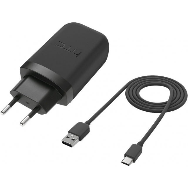 TC P5000 HTC USB-C Rapid Charger 3.0 Black Bulk