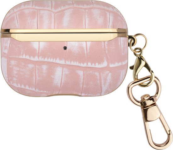 UNIQ Accessory Airpods Pro Case - Croco Leather Roze