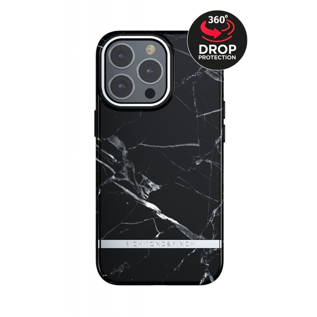 Richmond & Finch Freedom Series One-Piece Apple iPhone 13 Pro Black Marble