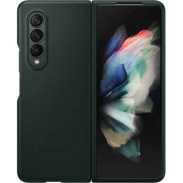 EF-VF926LGEGWW Samsung Leather Cover Galaxy Z Fold3 Green