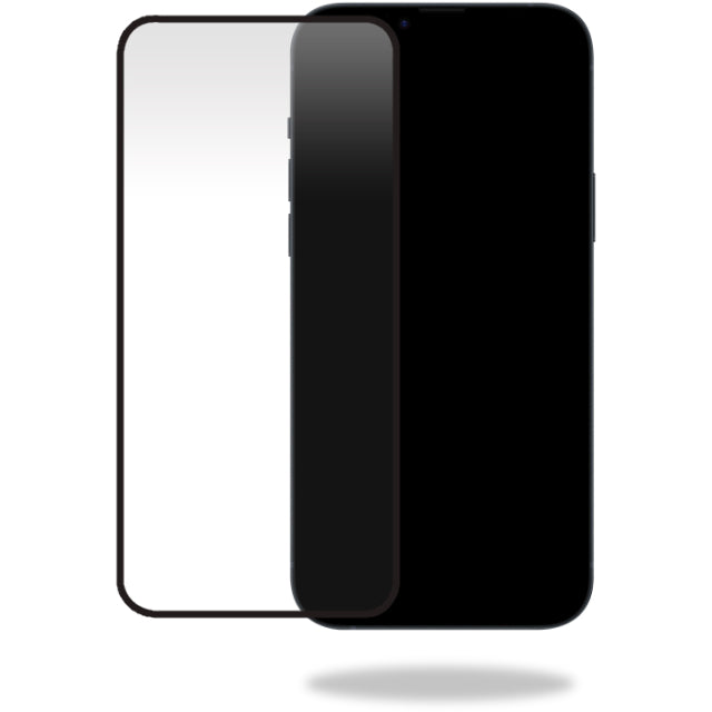 Mobilize Privacy Glass Screen Protector - Black Frame - for Apple iPhone 13 Pro Max/14 Plus