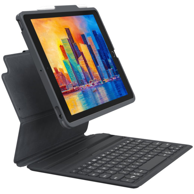 ZAGG Pro Keys Bluetooth Keyboard Case for Apple iPad 10.9 (2022)/iPad 11 (2025) QWERTY Black