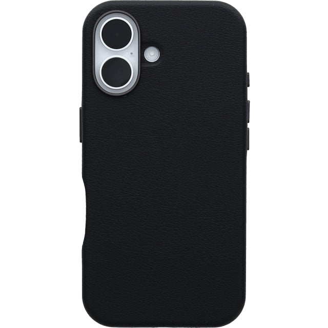 OtterBox Symmetry+ Cactus Leather Case Apple iPhone 16 Noir Ash