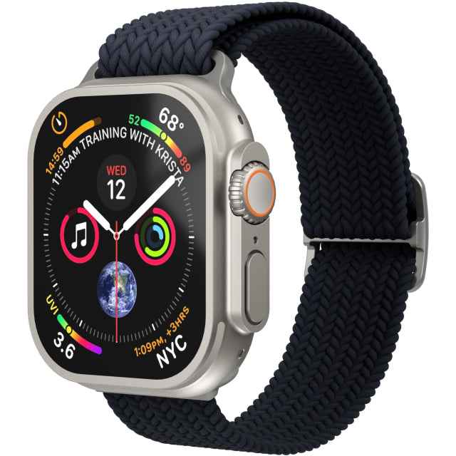 Vonmählen Woven Loop For Apple Watch 44 - 45 - 46 - 49mm One Size Navy