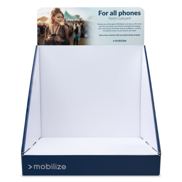 POS - Mobilize - Balie Display incl. Topkaart - Lanyard