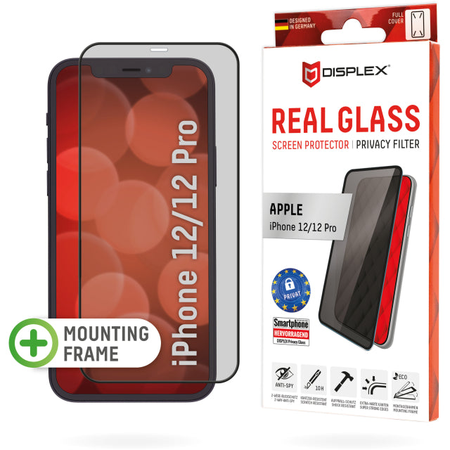 DISPLEX Privacy Glass FC Apple iPhone 12/12 Pro