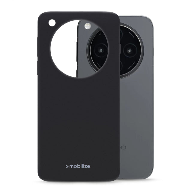 Mobilize Rubber Gelly Case OPPO Find X8 Matt Black