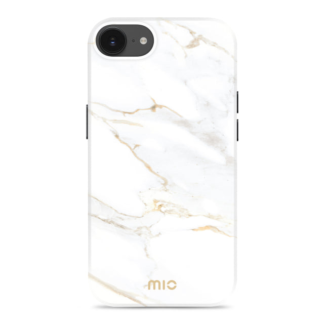 MIO White Marble Magsafe Compatible for iPhone 16e