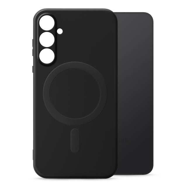 My Style Protective Flex Magsafe Compatible Case for Samsung Galaxy S24 FE 5G Black