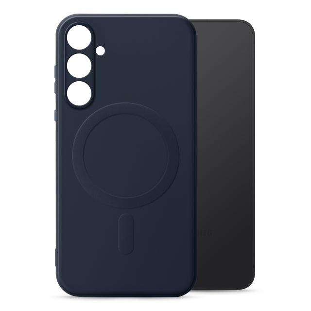 My Style Protective Flex Magsafe Compatible Case for Samsung Galaxy S24 5G Midnight Blue