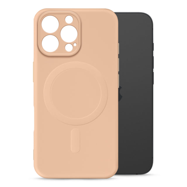 My Style Protective Flex Magsafe Compatible Case for Apple iPhone 16 Pro Soft Pink