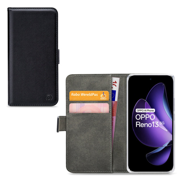 Mobilize Classic Gelly Wallet Book Case OPPO Reno13 5G Black
