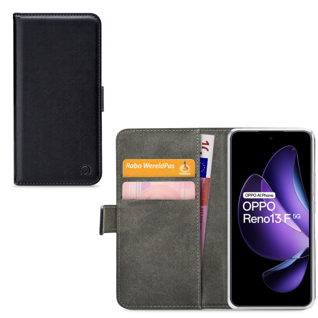 Mobilize Classic Gelly Wallet Book Case OPPO Reno13 F 5G Black