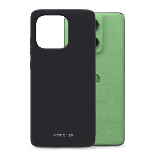 Mobilize Rubber Gelly Case Motorola Edge 60 Matt Black