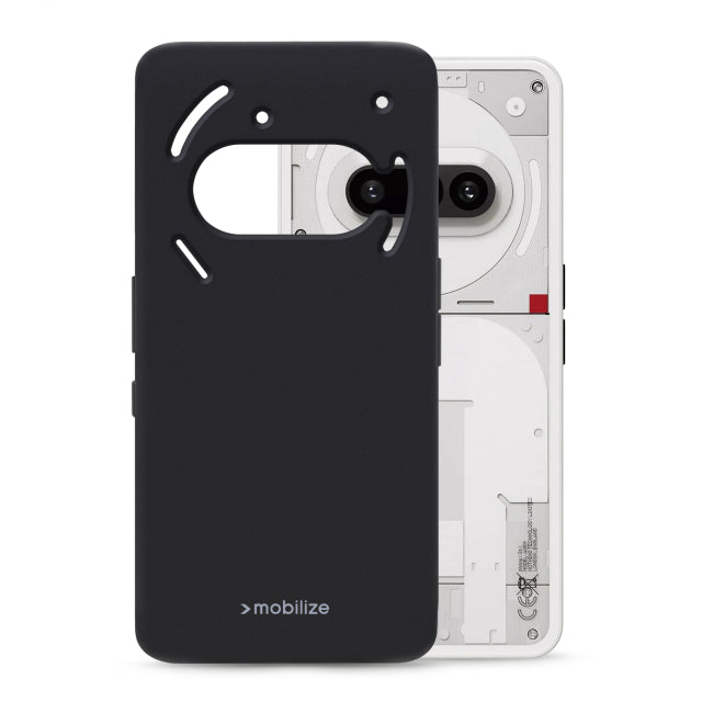 Mobilize Rubber Gelly Case Nothing Phone (3a) Lite Matt Black
