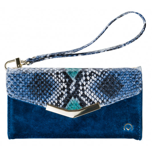 Mobilize 2in1 Gelly Velvet Clutch for Apple iPhone 6/6S/7/8/SE (2020/2022) Royal Blue Snake