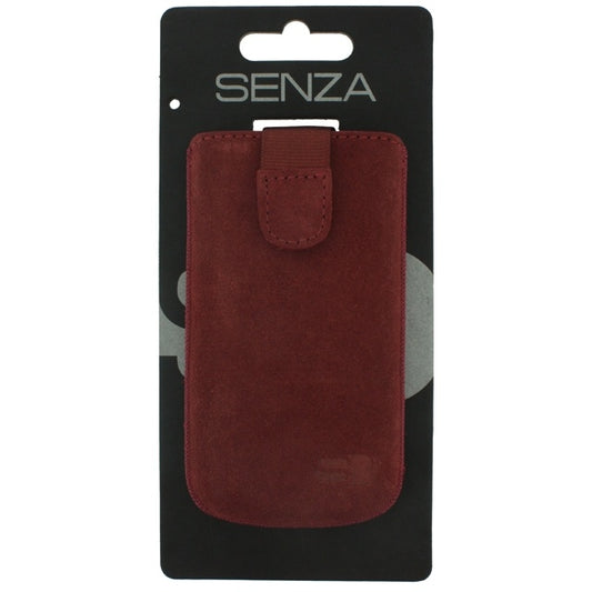 Senza Suede Slide Case Rusty Red Size XL