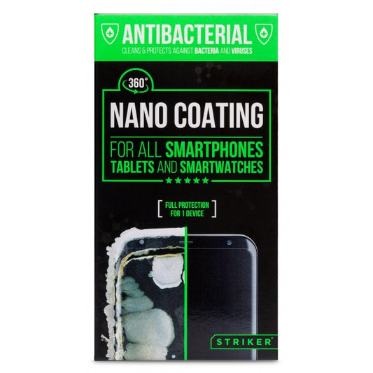 Striker Coating Antibacterial Nano Coating voor o.a. Smartphone en Tablets