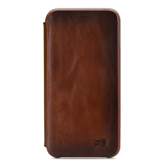 Senza Desire Skinny Leather Wallet Apple iPhone 6/6S Burned Cognac