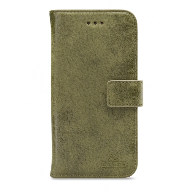 My Style Flex Wallet for Apple iPhone 13 Pro Max Olive