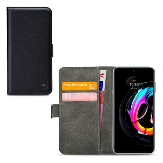 Mobilize Classic Gelly Wallet Book Case Motorola Edge 20 Lite Black