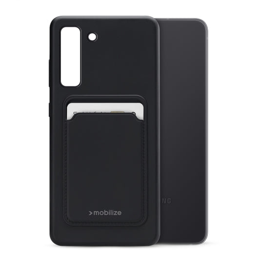 Mobilize Rubber Gelly Card Case Samsung Galaxy S20 FE Matt Black