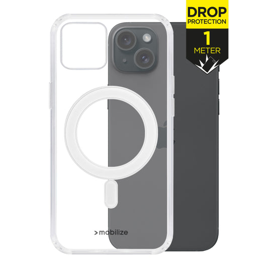 Mobilize Magsafe Compatible Naked Protection Case for Apple iPhone 15 Plus Clear