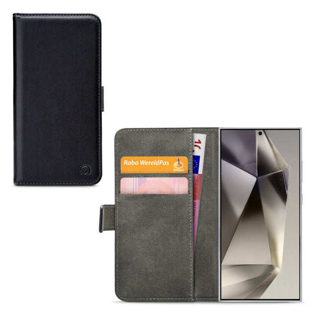 Mobilize Classic Gelly Wallet Book Case Samsung Galaxy S24 Ultra 5G Black