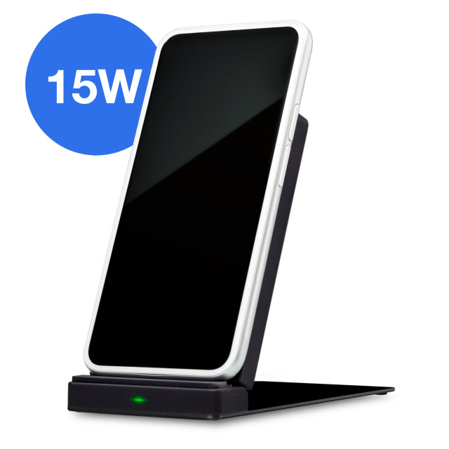 Mobilize Wireless Fast Charger Foldable 5W/7.5W/10W/15W PU Leather Black