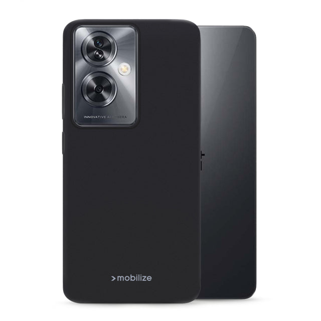 Mobilize Rubber Gelly Case OnePlus Nord N30 SE/OPPO A79 5G Matt Black