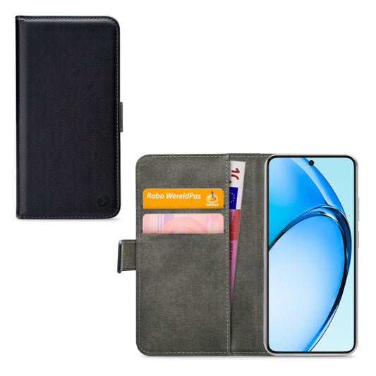 Mobilize Classic Gelly Wallet Book Case OPPO A60 Black