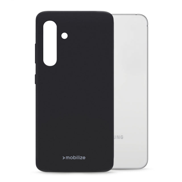 Mobilize Rubber Gelly Case Samsung Galaxy S24 FE Matt Black