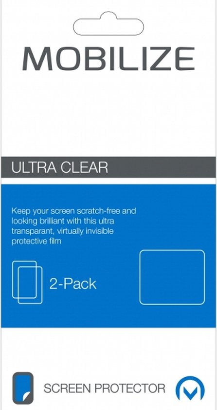 Mobilize Folie Ultra-Clear Screenprotector Geschikt voor Samsung Galaxy A52 2-Pack