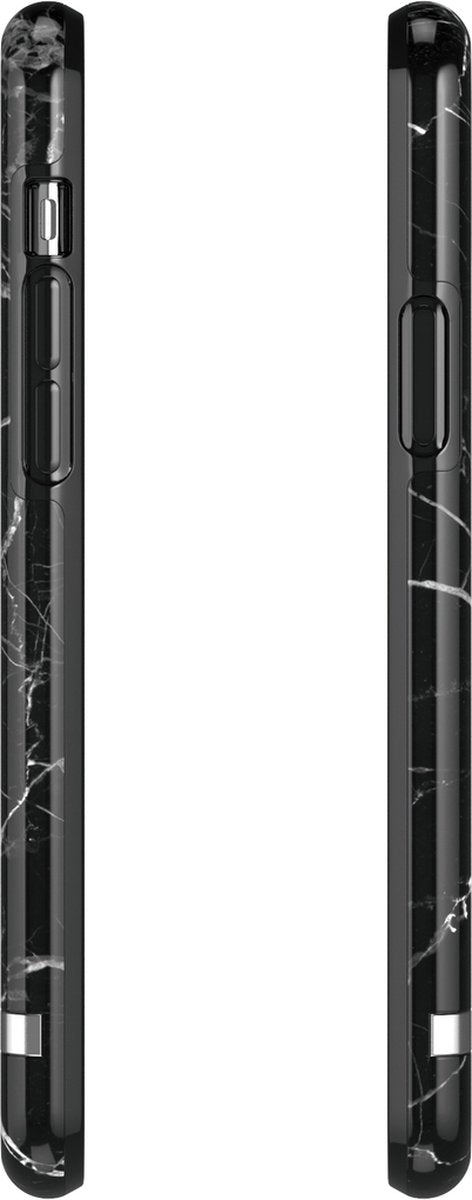 Richmond & Finch Black Marble stevig kunststof hoesje voor iPhone 11 Pro Max - zwart