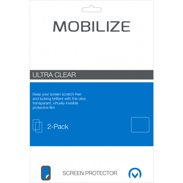 Mobilize Universal Clear 2-pack Screen Protector for Tablets and Laptops 20x28cm