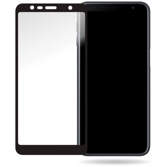 Mobilize Glass Screen Protector - Black Frame - Samsung Galaxy J6+