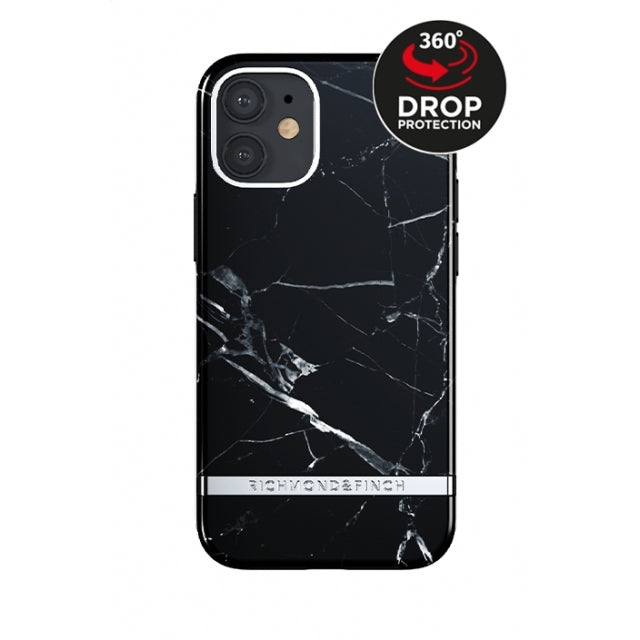 Richmond & Finch Freedom Series One-Piece Apple iPhone 12 Mini Black Marble