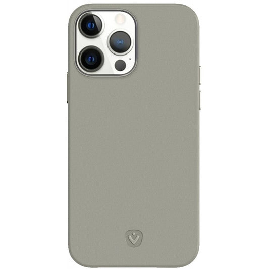 Valenta Leather Back Cover Snap Luxe Apple iPhone 13 Pro Grey