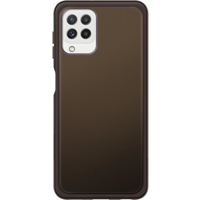 EF-QA225TBEGEU Samsung Soft Clear Cover Galaxy A22 4G Black
