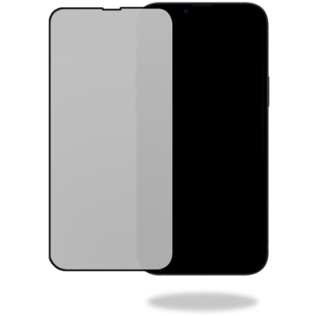 Mobilize Privacy Glass Screen Protector - Black Frame - for Apple iPhone 15 Plus