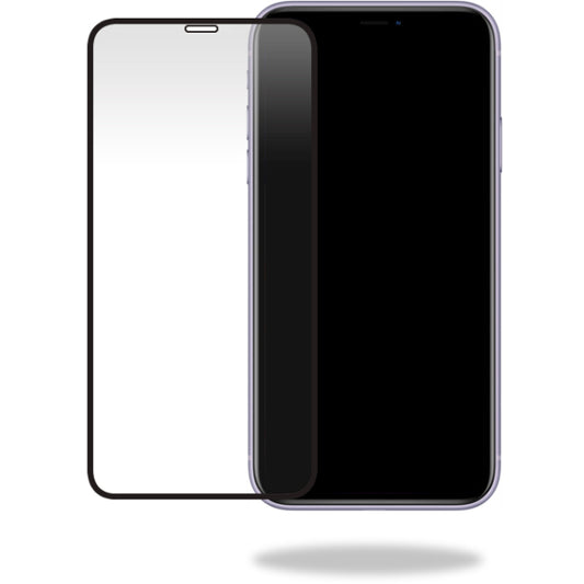 Mobilize Privacy Glass Screen Protector - Black Frame - for Apple iPhone XR/11