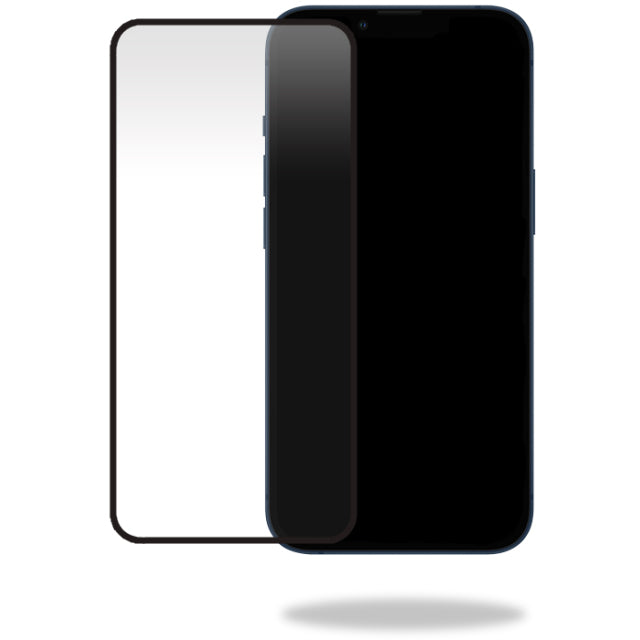 Mobilize Privacy Glass Screen Protector - Black Frame - for Apple iPhone 13/13 Pro/14