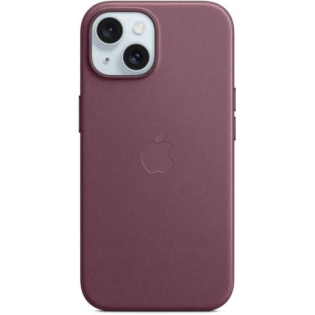 MT3E3ZM/A Apple FineWoven Case with MagSafe iPhone 15 Mulberry