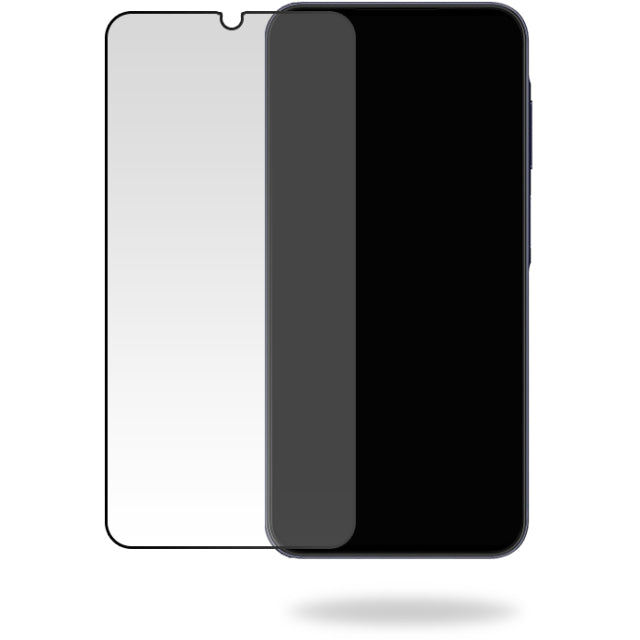 Mobilize Glass Screen Protector - Black Frame - Samsung Galaxy A25 5G