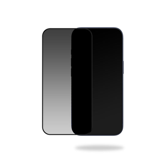 Mobilize Privacy Glass Screen Protector - Black Frame - for Apple iPhone 16 Pro/17/17 Pro