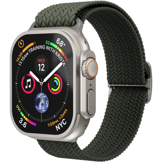 Vonmählen Woven Loop For Apple Watch 44 - 45 - 46 - 49mm One Size Olive