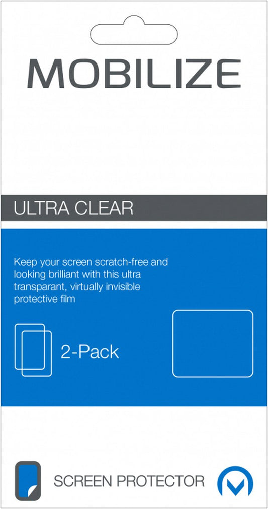 Mobilize Folie Ultra-Clear Screenprotector Geschikt voor Apple iPhone 11 2-Pack