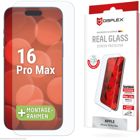 DISPLEX Real Glass Apple iPhone 16 Pro Max
