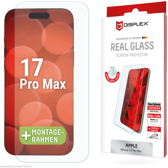 DISPLEX Real Glass iPhone 17 Pro Max